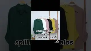 spill kemeja polos wanita.link produk di bio profil#shortsviral