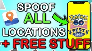 Pokemon GO Fest 2024 ✅ Spoof ALL LOCATIONS using Best Pokemon GO Spoofer iOS & Android 👉 FREE STUFF