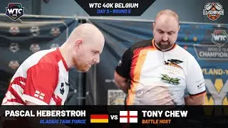 Aeldari vs Dark Angels - WTC 40k - Round 5 - England vs Germany
