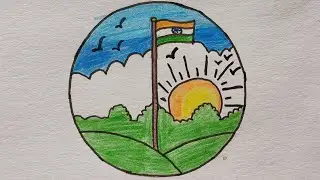 26th January Drawing || How to draw Republic Day Drawing