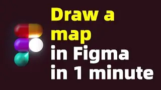 Draw a map in Figma in 1 minute