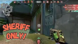 Sheriff-Only Deathmatch: Confidence 100, Aim 4