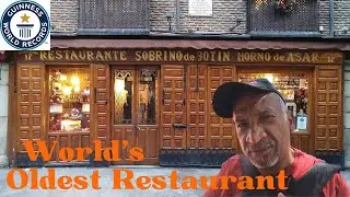 HONEST REVIEW | Sobrino del Botín Restaurant | MADRID SPAIN