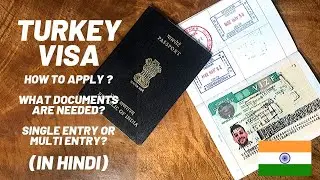 Turkey Visa for INDIANS in HINDI | Visa for Turkey | Everything you need to know!