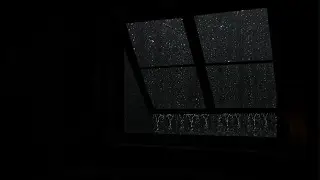 🔴Rain Sound On Window with Thunder SoundsㅣHeavy Rain for Sleep, Study and Relaxation, Meditation