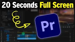 How to View in Full Screen in Adobe Premier Pro | How to Adobe
