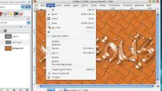 Gimp: Water Text Effect - Efecto Texto de Agua