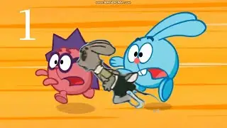 Побег от Сосульки Ёжик и Крош (Add Round 1)