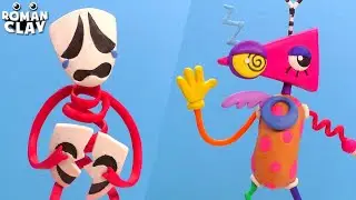 Making Digital Circus with Clay ► Gangle & Zooble | Roman Clay