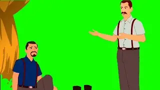Green Screen Cartoon video. Green screen cartoon Animation. Cartoon actor Green screen.Cartoon Maker