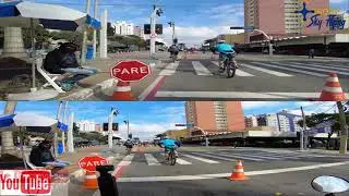 RIDING BY BIKE - Rota 03  - Avenida Goias até Park Shopping São Caetano