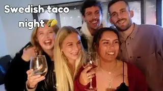 TACOKVÄLL OCH FÖRSTA ADVENT I PORTO | Bjuder våra vänner på Svensk tacos vlogg
