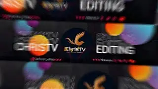 Create Glitch Intro In Kinemaster |glitch intro template | ChrisTV | Glitch Logo Change Tutorial