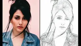 How to Transform Photos to Pencil Drawing/Sketching [Adobe Photoshop cc]