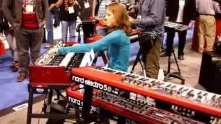 Rachel Flowers - Argent - Hold Your Head Up @NAMM 2015