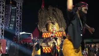 Sosialisasi Peredaran Rokok llegal Dan Cukai llegal Melalui Pagelaran Kesenian Reog Ponorogo
