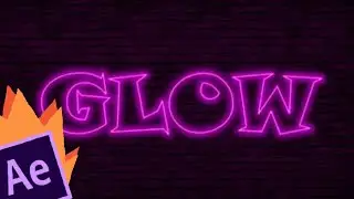 Glow Text in After Effects - How to Add Glow to Text