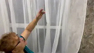 Новые тюли сохраняют уют в доме / Котёнок оценил