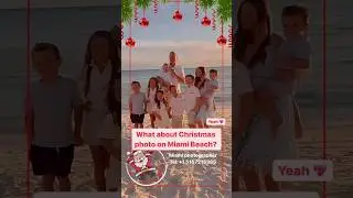 Miami Beach Family Christmas photographer Tel: +1 5167215385 