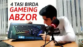 GAMEING KOMPYUTERLAR UCHUN RGB (klaviatura, sichqoncha, quloqchinlar) TOʻLIQ UZBEKCHA ABZOR