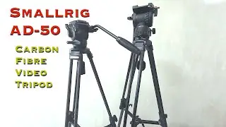 First impression review of Smallrig AD-50 4685 carbon fibre video tripod as we unbox our new package
