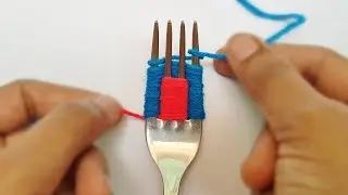 6 Wonderful Flower Crafts Ideas with woolen yarn || woolen thread flowers