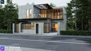 D5 Render Exterior Design Tutorial | Create Stunning Outdoor Visuals