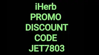 iHerb promo discount coupon code JET7803