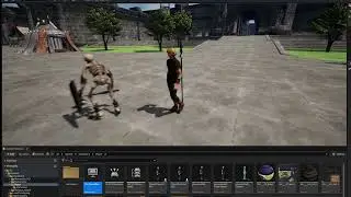FFXI assets imported in Unreal Engine - PC walk cycle