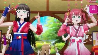 Aqours - MY Mai☆TONIGHT [Sub Español & Lyrics in Romanji] Full Song/3D Animation/AMV