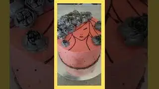 Lady Face Cake
