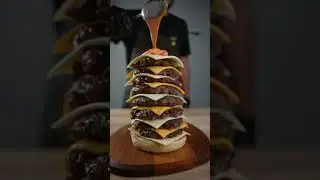 PREPARA la HAMBURGUESA MÁS GRANDE y DELICIOSA.