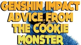 The COOKIE MONSTER says DONT FALL!!! :: #Genshin #Shorts