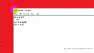 How to Create A Harmless Virus (Fun Trick).