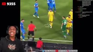 iShowSpeed Reacts To Ronaldo Red Card