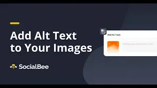 Add Alt Text to Your Images in SocialBee