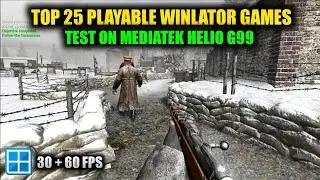 Top 25 Playable Winlator Games Up to 60fps For Mediatek Helio G99 Mali Gpu