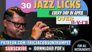 30 Jazz Licks on Patreon Page