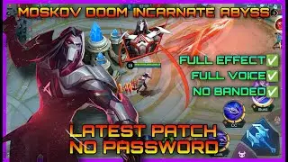 Script skin moskov abyss doom incarnate no password | New patch | Mobile legends