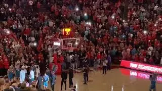 University of New Mexico Men’s #Basketball Starting Lineup (January 17, 2025)