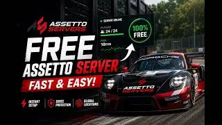 How to get a Assetto Corsa Server in under 5mins | DRAG & DROP SETUP