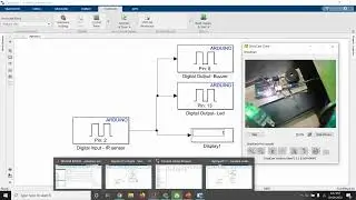 Digital Sensor (IR sensor) with Arduino - MATLAB (19b) Simulink | sri ranjani simulink