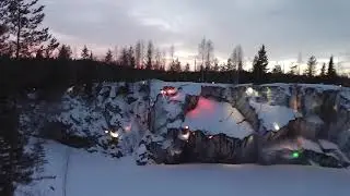 МРАМОРНЫЙ КАНЬОН  " РУСКЕАЛА " ( зима )
