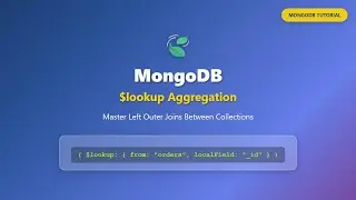MongoDB $lookup: Master Joins for Data Aggregation 🍃