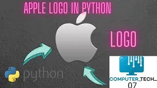 How to make Apple logo in python. 