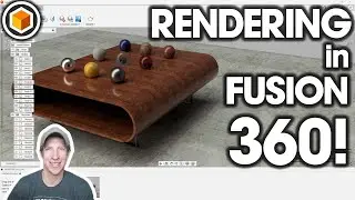 Getting Started with RENDERING in Fusion 360 Part 1 - Beginners Start Here!
