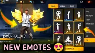 NEW OB28 EMOTES 😍 | NEW FREE FIRE EMOTES | FREE FIRE UPCOMING NEW EMOTES | NEW EMOTES FREE FIRE |