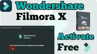 Wondershare filmora X activate free