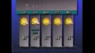 WTTG 10 PM News clip (July 23, 1993)