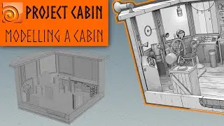 Houdini 19 DM | 01.Modelling a Cabin